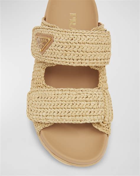 prada fussbett|prada fussbett raffia sandals.